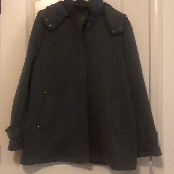 NWT Kenneth Cole Softshell Jacket w/Removable Hood - Picture 4 of 5